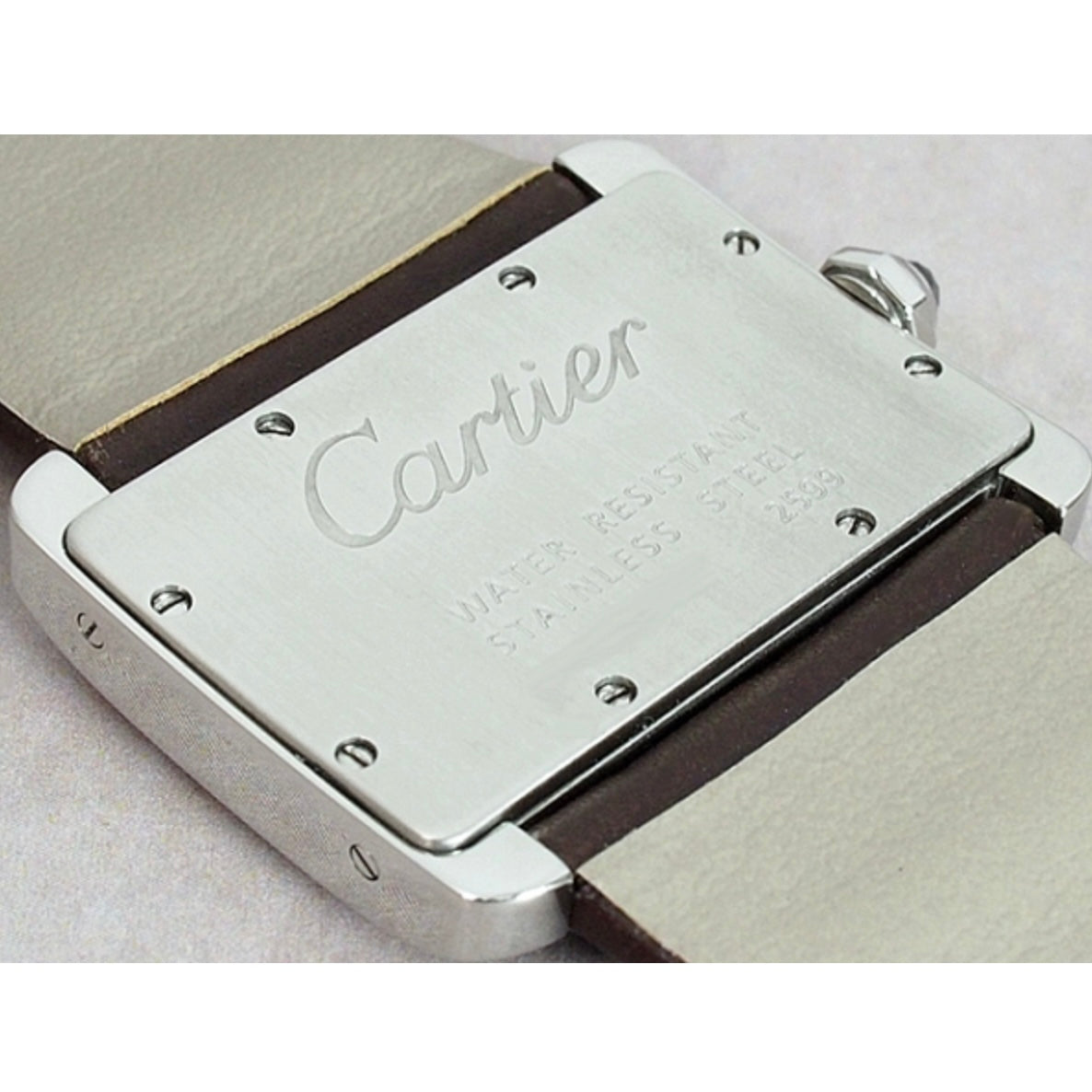 CARTIER DIVAN Quartz 31mm Steel DIAMOND Watch