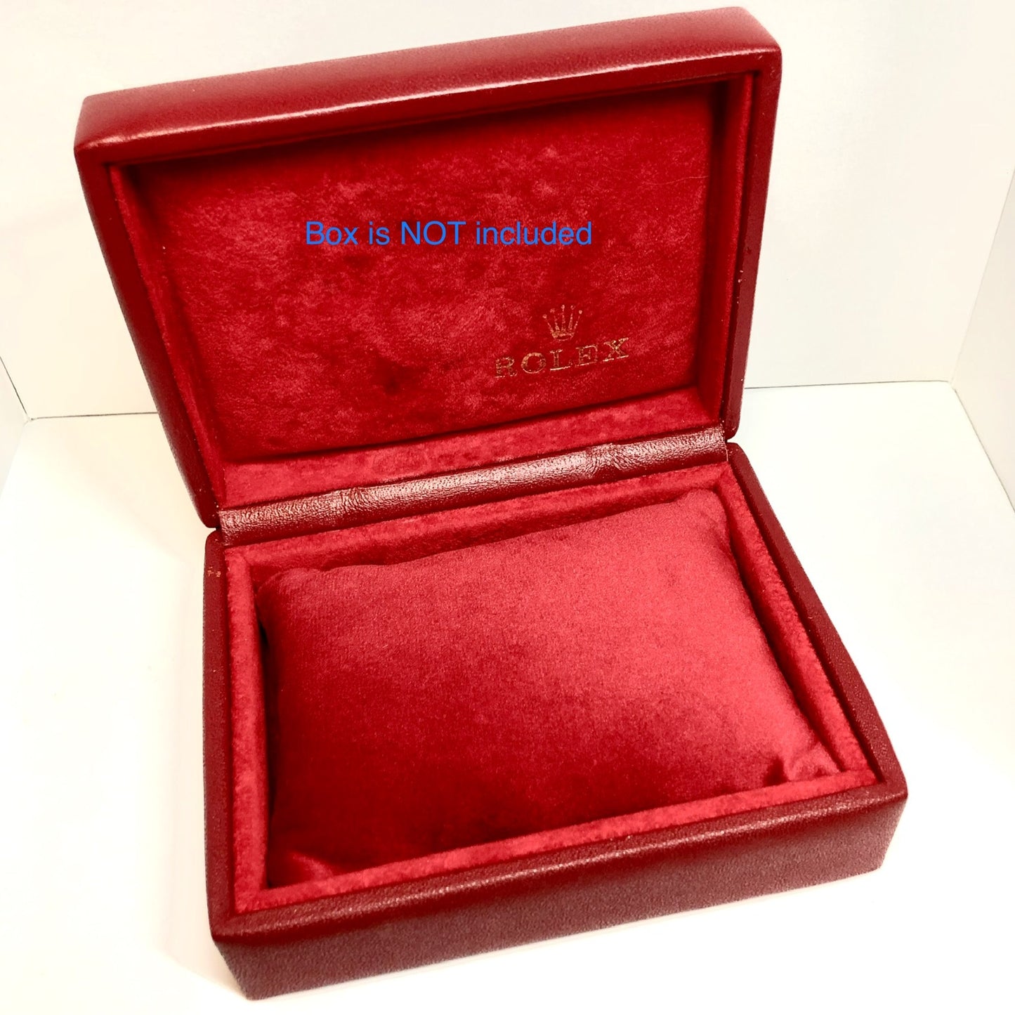 Red Velvet PILLOW CUSHION fits ROLEX Box