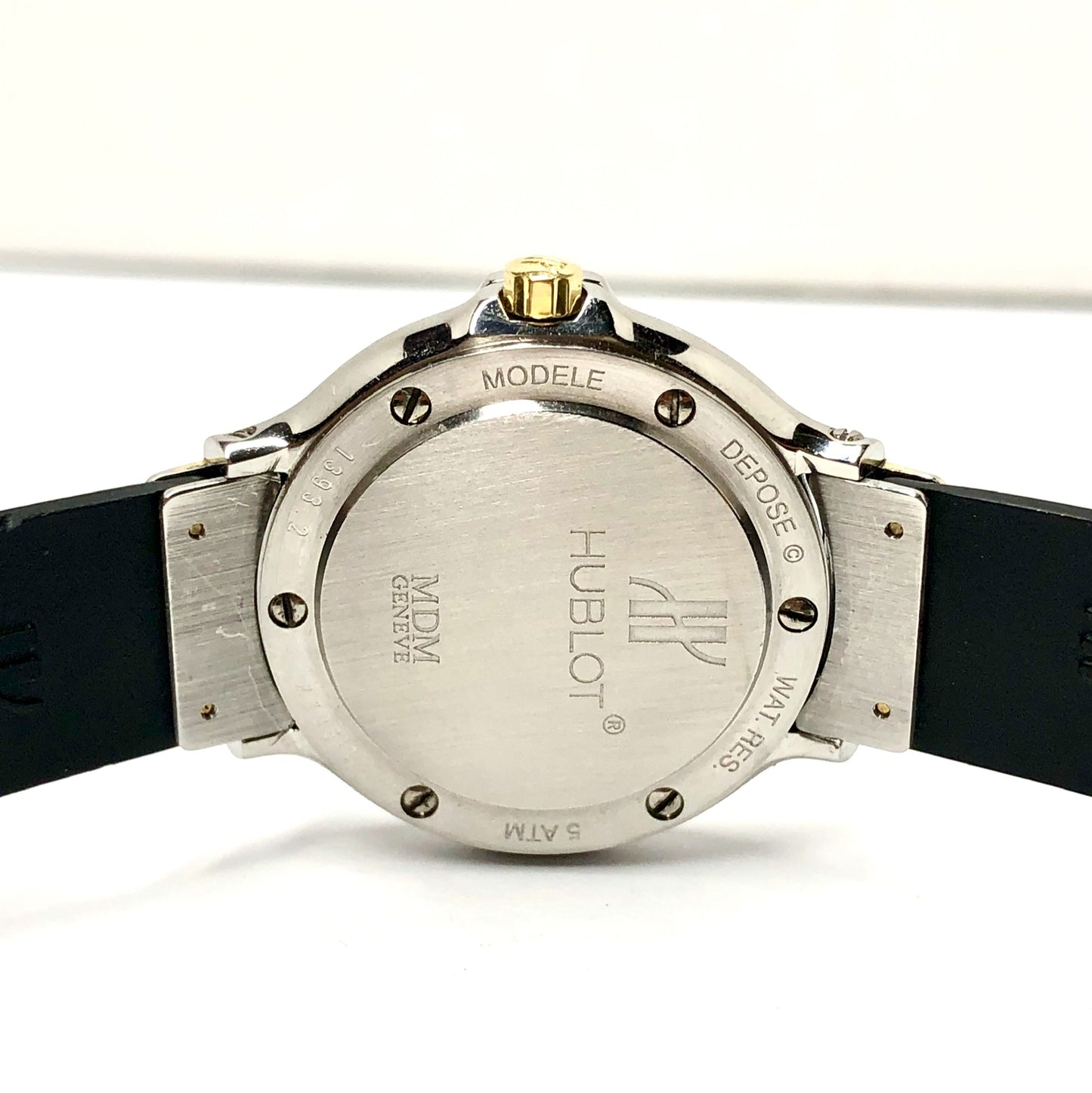 HUBLOT Quartz 28mm 2 Tone 0.42TCW DIAMOND Watch