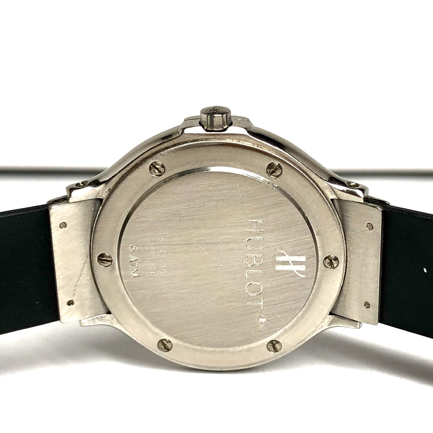 HUBLOT MDM 140.10.1 Quartz Steel 31mm 0.66TCW DIAMOND Watch