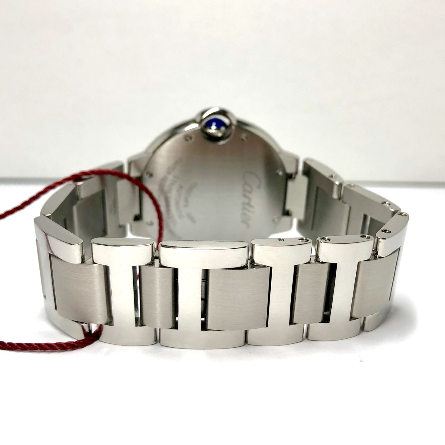 CARTIER BALLON BLEU 3284 Automatic Steel 36mm 1.87TCW DIAMOND Watch