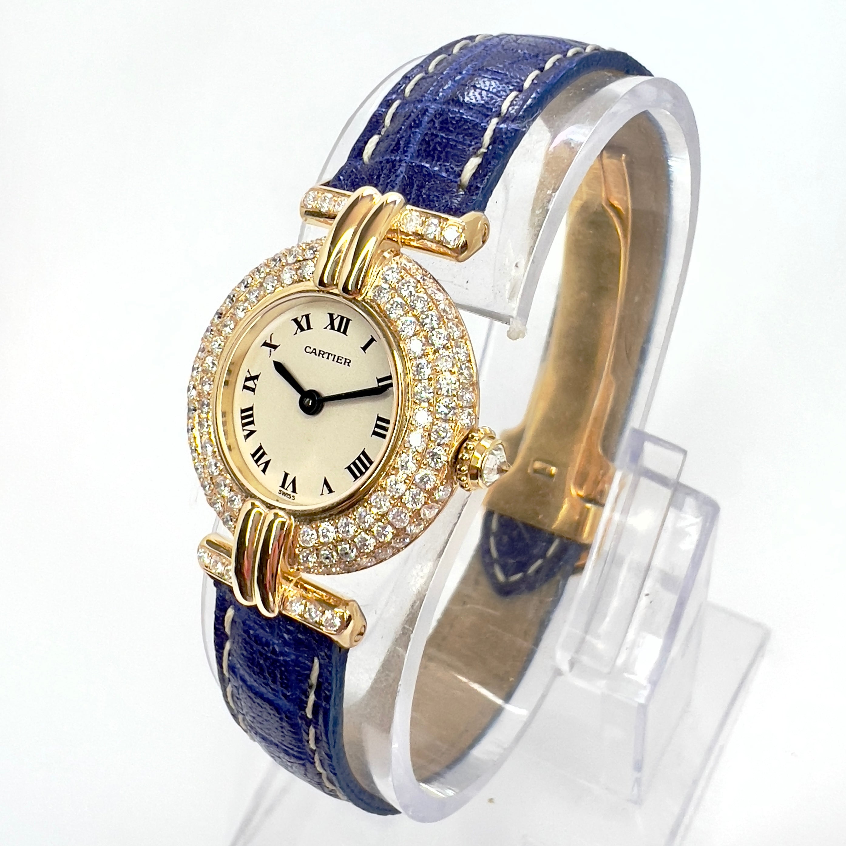 Cartier “Colisée” watch, Yellow gold and diamonds. ref.1069143 - Joli Closet