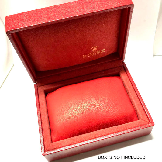 NEW Red Genuine Soft Leather PILLOW CUSHION for ROLEX Box