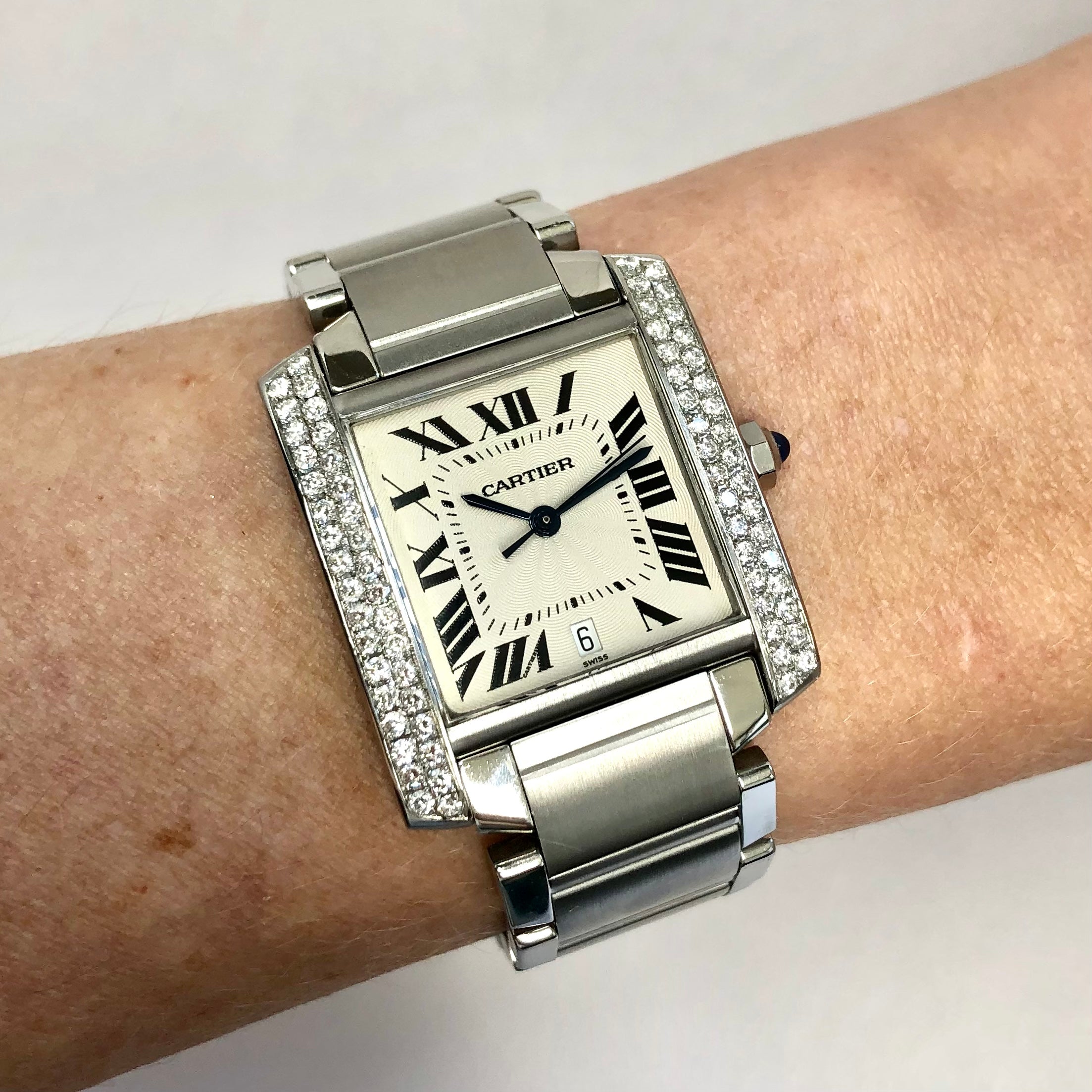 Cartier tank 28mm best sale