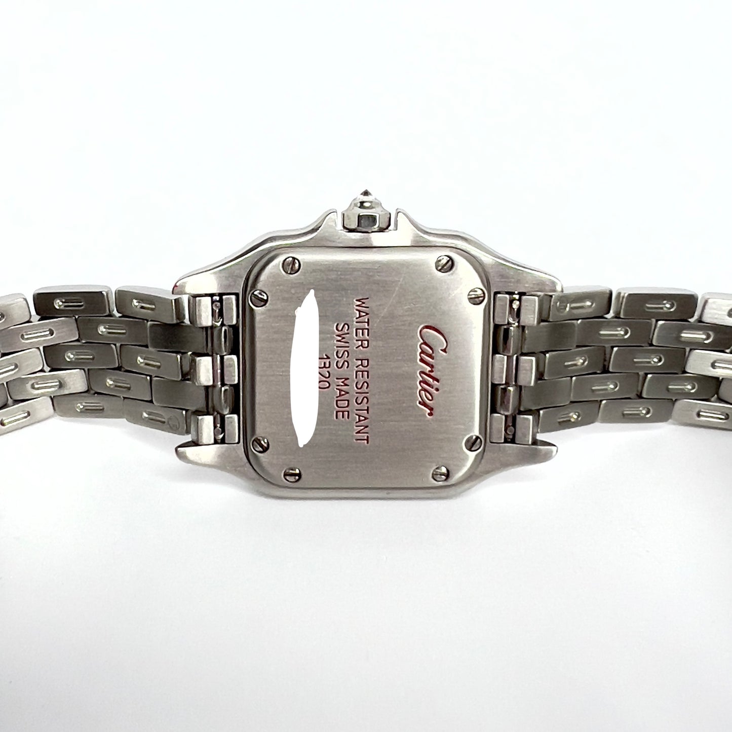 CARTIER PANTHERE 23mm  Quartz Steel ~1TCW DIAMOND Watch